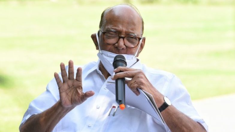 NCP Chief Sharad Pawar Tests COVID-19 Positive