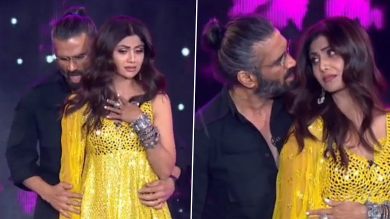 Shilpa Shetty and Suniel Shetty Recreate ‘Dhadkan’ Magic on the Stage of Super Dancer 4 (Watch Video)