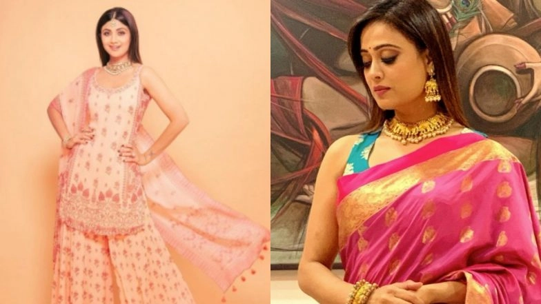 Akshaya Tritiya 2021 Style Guide: 6 Traditional Outfit Ideas Inspired From Shilpa Shetty to Shweta Tiwari to Look Like a Diva This Puja