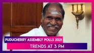 Puducherry Assembly Polls 2021: N Rangaswamy's AINRC+ Takes The Lead