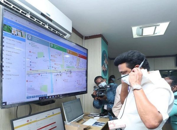 India News | Tamil Nadu CM MK Stalin Inspects State's COVID-19 Unified Command Centre in Chennai