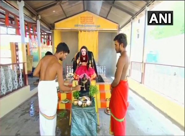 India News | Temple in Coimbatore Consecrates 'Corona Devi' Idol to Protect People from Covid-19 Pandemic