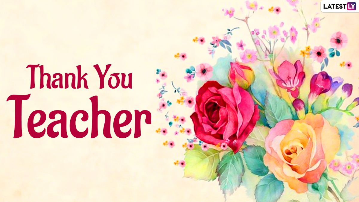 greetings for teacher appreciation