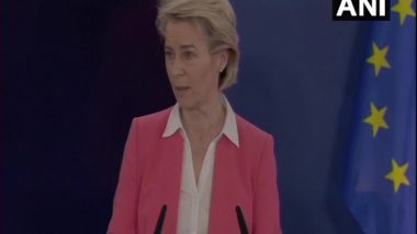 Russia Could Be Cut Off From Financial Markets, Tech Goods in Case Moscow Attacks Ukraine, Says EU Chief Ursula von der Leyen