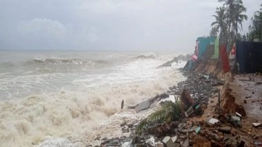 India News | Cyclone Tauktae: 308 People Relocated from Disaster-prone Areas to Relief Camps in Thiruvananthapuram