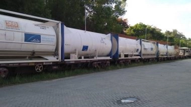 India News | Ninth Oxygen Express Carrying 120 Tonnes LMO Reaches Bengaluru