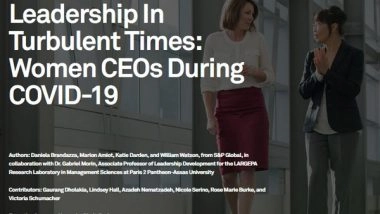 Business News | Women CEOs Demonstrate More Inclusive Leadership Style During Covid Peak: S&P