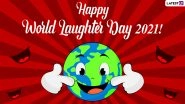 World Laughter Day 2021 Happiness Quotes & Greetings: Send Images, HD Wallpapers, Smiley Telegram Pics, Funny Messages, WhatsApp Stickers & GIFs to Your Loved Ones Today