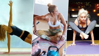 International Yoga Day 2021: From Jennifer Aniston to Jennifer Lopez to Miley Cyrus; 5 International Celebs Who Practice Yoga Regularly