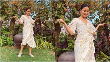 Alia Bhatt's White Wrap Summer Dress Has Beautiful Written All Over It (View Pics)