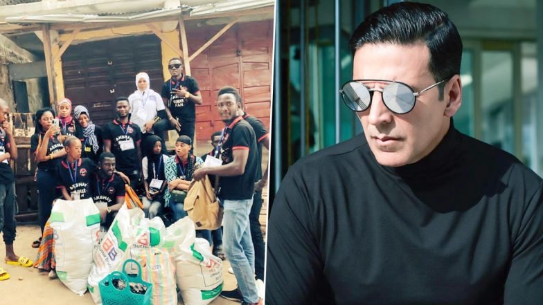 Akshay Kumar Gives a Shout Out to His African Fan Club For Donating Food Items to the Disabled