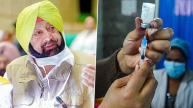 Punjab To Start COVID-19 Vaccination for 18-44 Age Group For Families of Healthcare Workers and People Suffering From Co-Morbidities on Friday