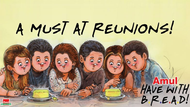 Amul Pays an Awesome Tribute to 'Friends', Hours Before the Release of Its Reunion Special Episode in India