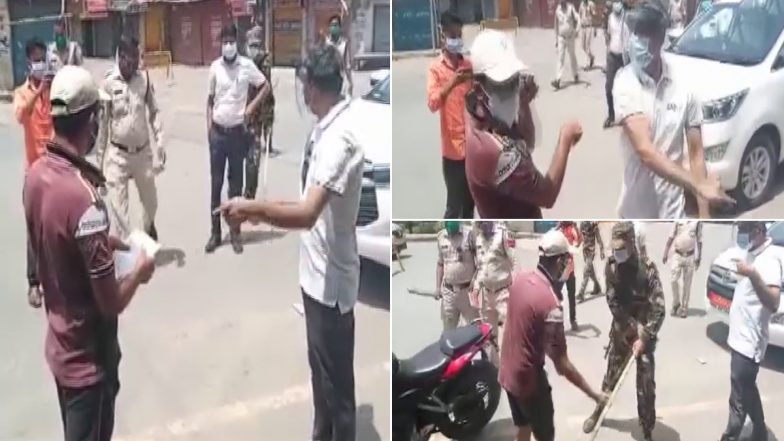 Chhattisgarh: District Collector of Surajpur Slaps Man, Smashes His Phone for ‘Violating’ Lockdown; Apologises After Video Goes Viral