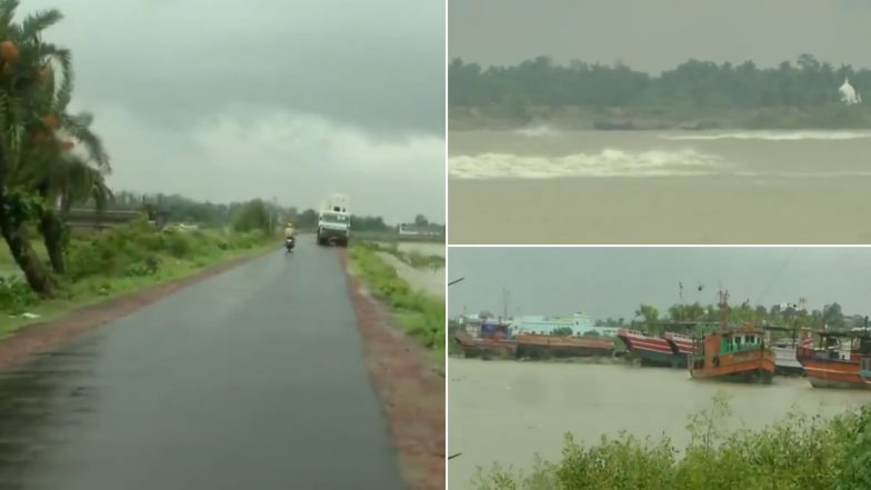 Cyclone Yaas Expected To Cross West Bengal-Odisha On May 26, Rain Lashes Digha (Watch Video)