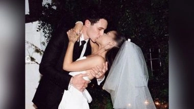 Entertainment News | Ariana Grande Reveals Her Wedding Day Date, Shares Glimpses from Intimate Ceremony