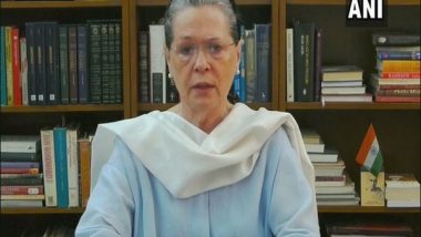 Sonia Gandhi Congratulates Mamata Banerjee, MK Stalin for Their Win in West Bengal and Tamil Nadu Assembly Elections 2021