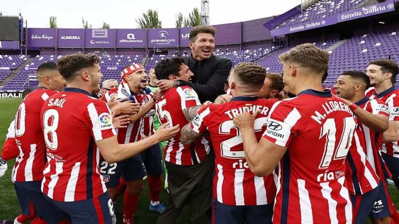 Real Madrid &amp; Barcelona Congratulate Atletico Madrid for Winning La Liga 2020-21 Title (Read Tweets)