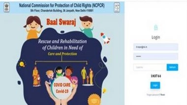 India News | NCPCR Devises 'Bal Swaraj' for Children Affected Due to COVID-19
