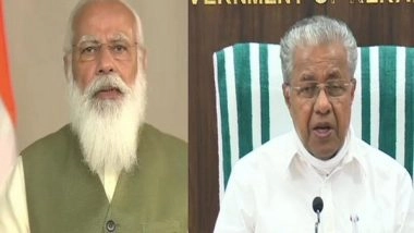 India News | PM Modi Congratulates Pinarayi Vijayan for Second Term as Kerala CM