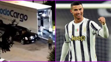 Cristiano Ronaldo Removes Cars From his Garage in Turin Amid Transfer Rumours, is CR7 Set to Leave Juventus? (Watch Video)