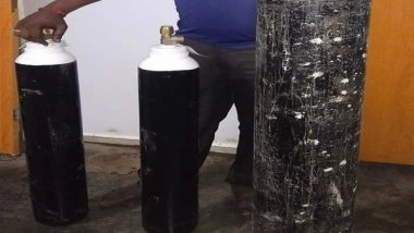 India News | Two Arrested for Black Marketing Oxygen Cylinders in Bengaluru