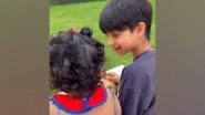Entertainment News | Shilpa Shetty Marks 'Brother's Day' with Priceless Video of Children Viaan, Samisha