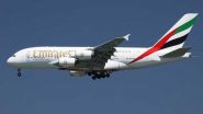 India News | COVID-19: Dubai-bound Emirates Plane Flies with 1 Passenger from Mumbai on May 19