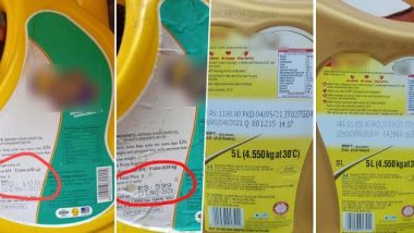 Rising Price of Cooking Oil: Netizens Share Rates of Edible Oil as Some Brands are Selling Double The Cost Compared to Last Year