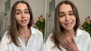 International Nurses Day 2021: Game Of Thrones Star Emilia Clarke Lauds Fundamental Role Nurses Play in Providing Healthcare (Watch Video)