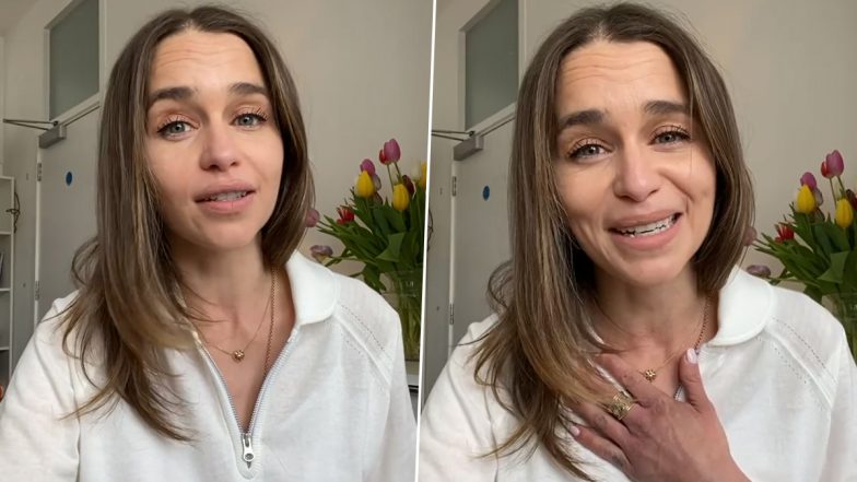 International Nurses Day 2021: Game Of Thrones Star Emilia Clarke Lauds Fundamental Role Nurses Play in Providing Healthcare (Watch Video)