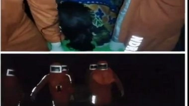 India News | Cyclone Yaas: NDRF Rescues Mother, Newborn from Flooded Village in Odisha