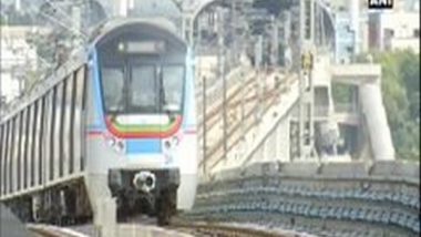 India News | Hyderabad Metro to Operate Between 7 Am and 12:45 Pm in View of Lockdown