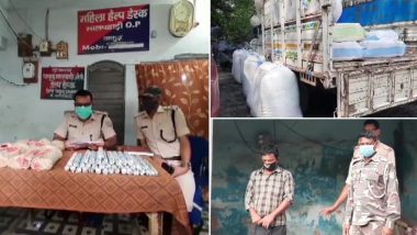 Jharkhand: 8,000 Gelatin Sticks and 12,000 Detonators, Hidden Amid Sacks of Puffed Rice, Seized by Police in Pakur