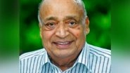India News | Kerala Governor Calls MP Veerendra Kumar 'crusader for Protection of Environment'