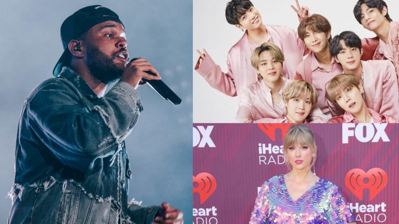 iHeartRadio Music Awards 2021 Full Winners’ List: The Weeknd, BTS, Taylor Swift Win Big at the Starry Night!