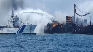 World News | Non-stop Firefighting Efforts on MV X-Press Pearl Yield Positive Results: India