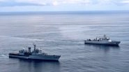 World News | Indian and Indonesian Navies Carry out Military Drill in Southern Arabian Sea
