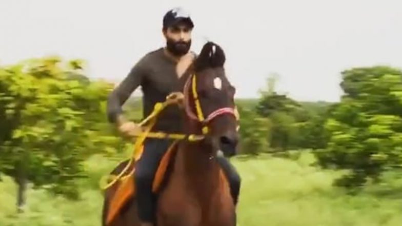 Ravindra Jadeja’s Horse Riding Video Goes Viral as he 'Sharpens his Skills'