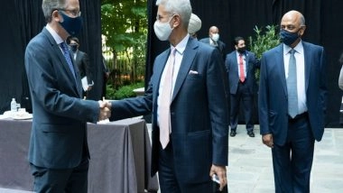 World News | Jaishankar Meets Business Leaders in Washington