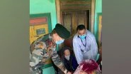India News | Indian Army Northern Command Felicitates 120-year-old for Taking COVID-19 Vaccine Jab
