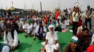 Farmers Protest: Large Convoy of Farmers Leave Punjab's Tarn Taran to Join Delhi Border Agitation