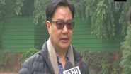 Sports News | COVID-19: Govt Will Provide Extra Care to Tokyo Olympics-bound Athletes, Says Rijiju