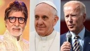Amitabh Bachchan Joins Pope Francis, Joe Biden and Others for a Global Event To Encourage COVID-19 Vaccine