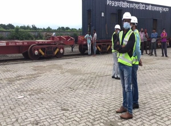 India News | First Export Rake Flagged off from Siliguri ICD