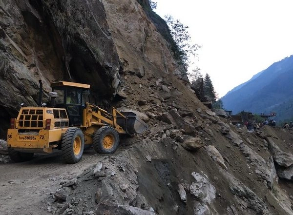 Uttarakhand: Landslide Blocks Gangotri Highway in Uttarkashi, Restoration Efforts by BRO Underway
