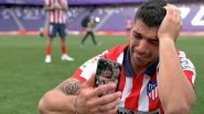 Luis Suarez Breaks Down While on a Call With Friends & Family After Winning La Liga 2020-21, Thanks Atletico Madrid for Rescuing Him From Barcelona (Watch Video)