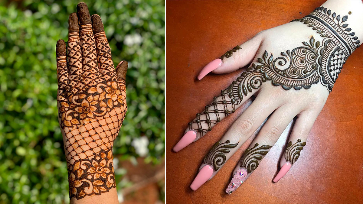 Eid Al Fitr 21 Mehendi Designs Arabic Trail Indian Floral Rajasthani Mehndi Pattern Images And Video Tutorials For The Festive Day Latestly