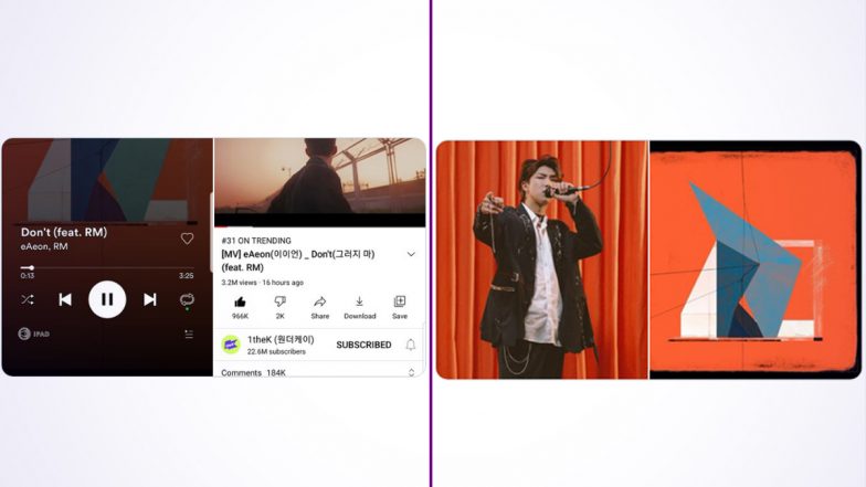 BTS’ RM and eAeon's 'Don't' Goes Viral on Twitter! ARMY Unanimously Urges #DontStopStream