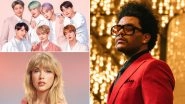 Billboard Music Awards 2021 Winners: The Weeknd, BTS, Taylor Swift Bag Honours, Check Out the Complete Winners List
